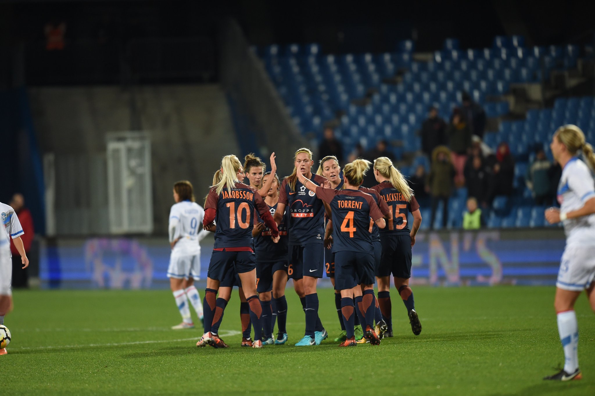 #UWCL - Un MONTPELLIER efficace, terrasse BRESCIA