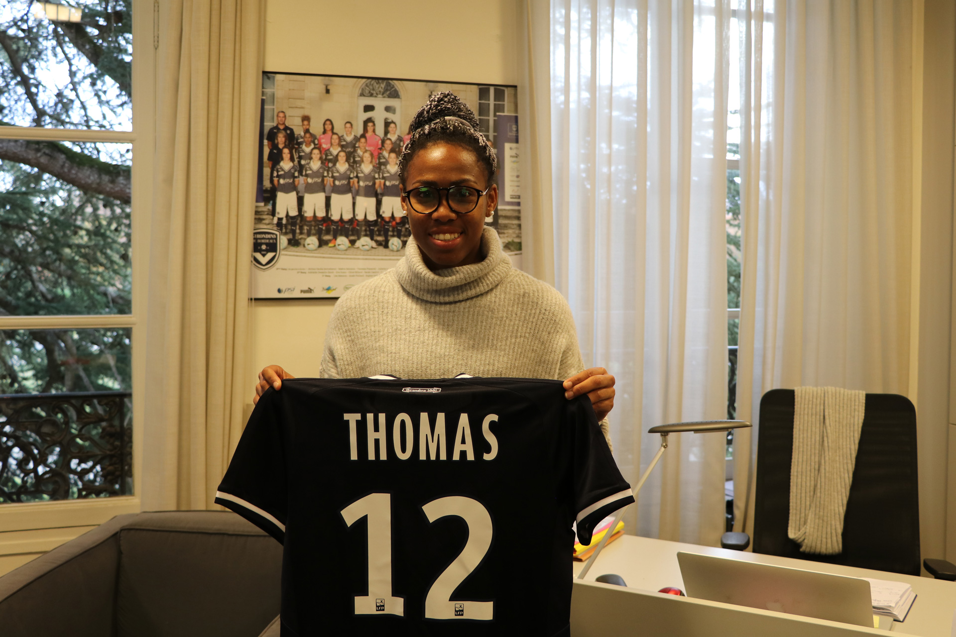 #D1F - Lindsey THOMAS prêtée par MONTPELLIER à BORDEAUX