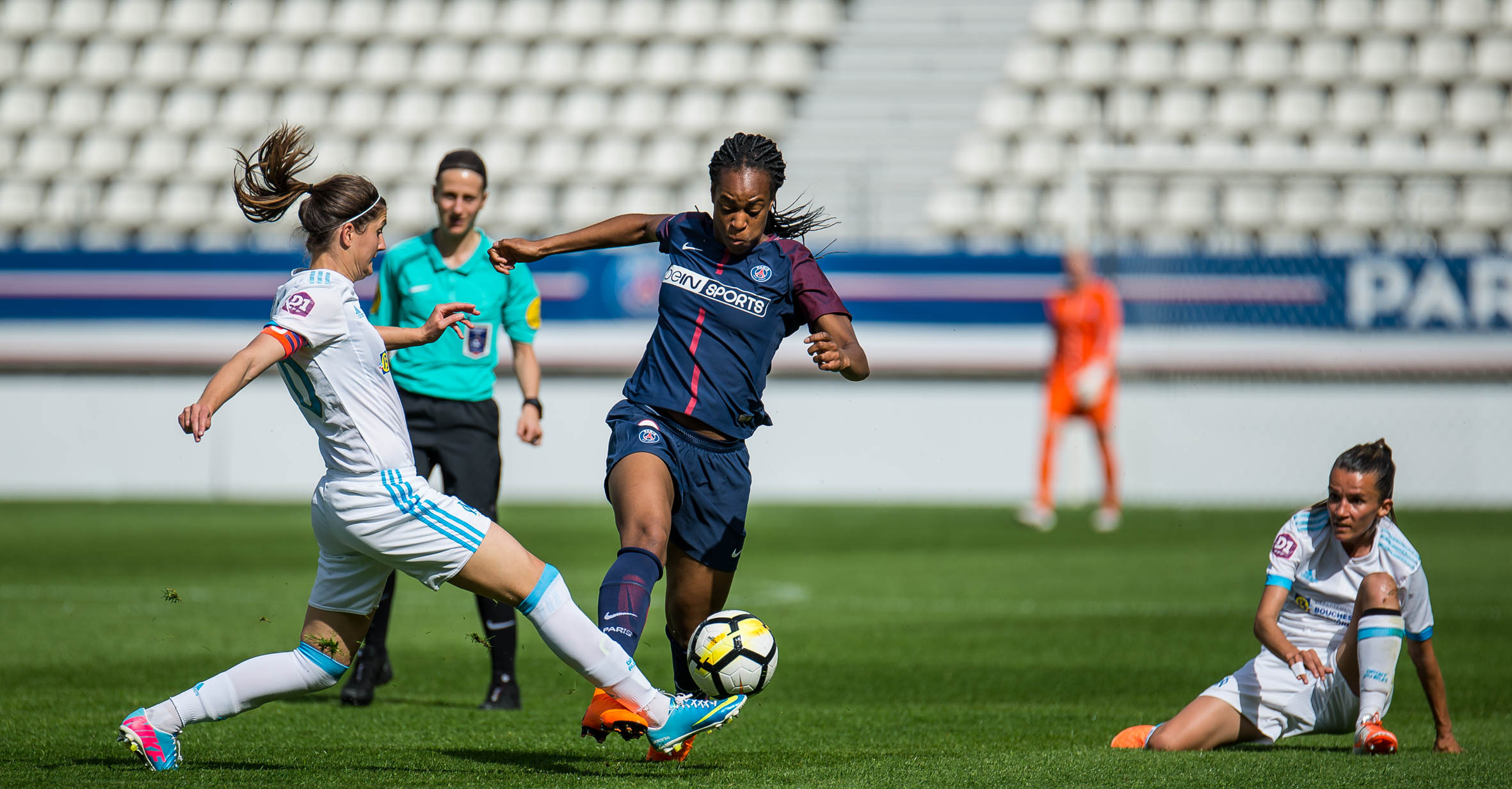 Katoto signe un doublé face à l'OM (photo Giovani Pablo)