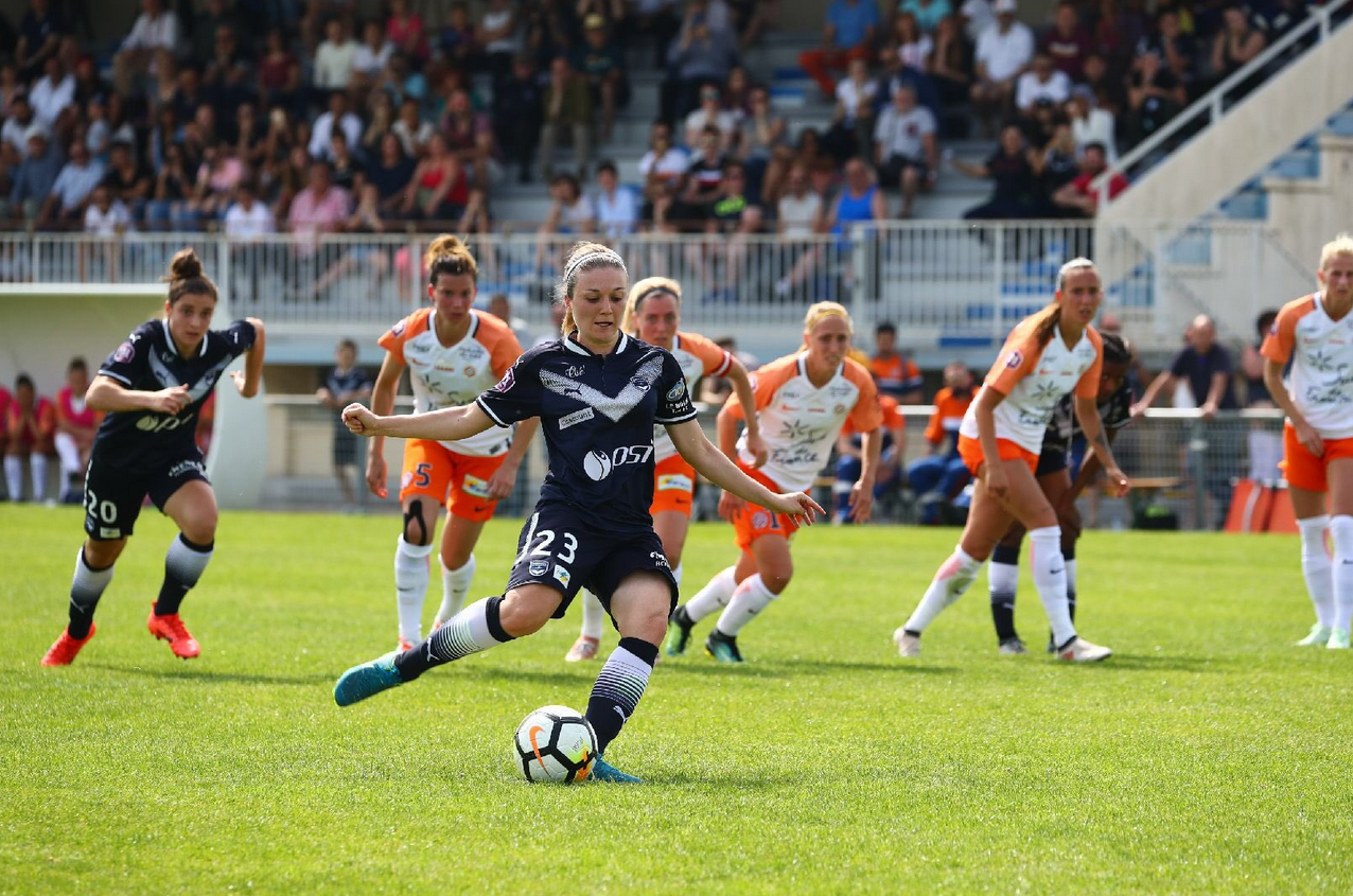 Lardez lors du penalty obtenu par Bordeaux (photo FCGB)