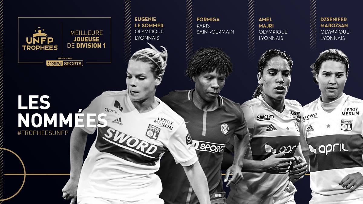 #D1F - L'UNFP dévoile les nommées pour la meilleure joueuse et le meilleur espoir de la saison