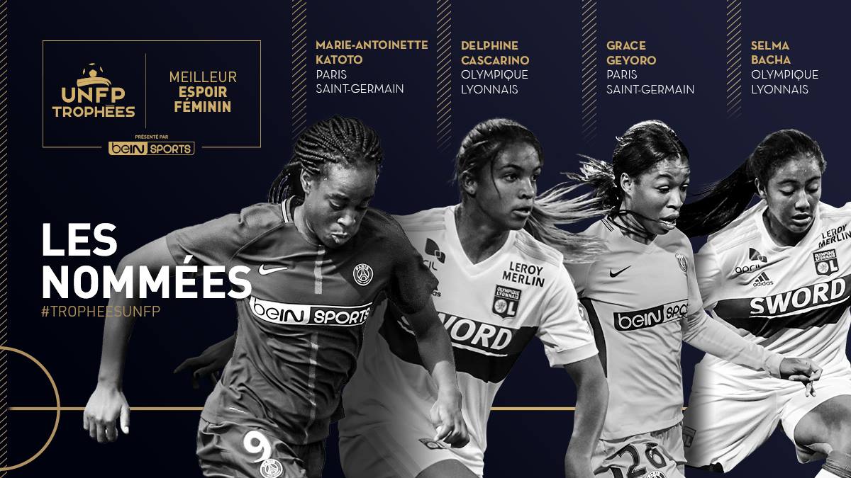 #D1F - L'UNFP dévoile les nommées pour la meilleure joueuse et le meilleur espoir de la saison