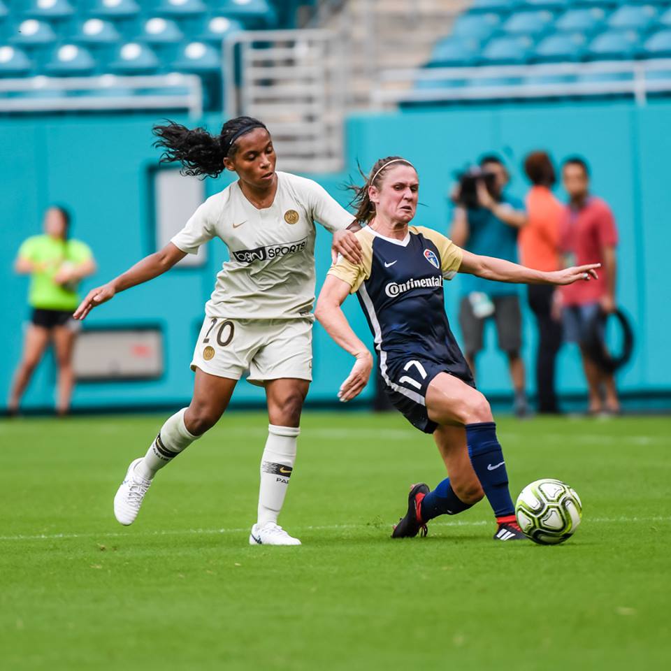 Morroni a amené le but parisien (photo ICC) Morroni a amené le but parisien (photo ICC)