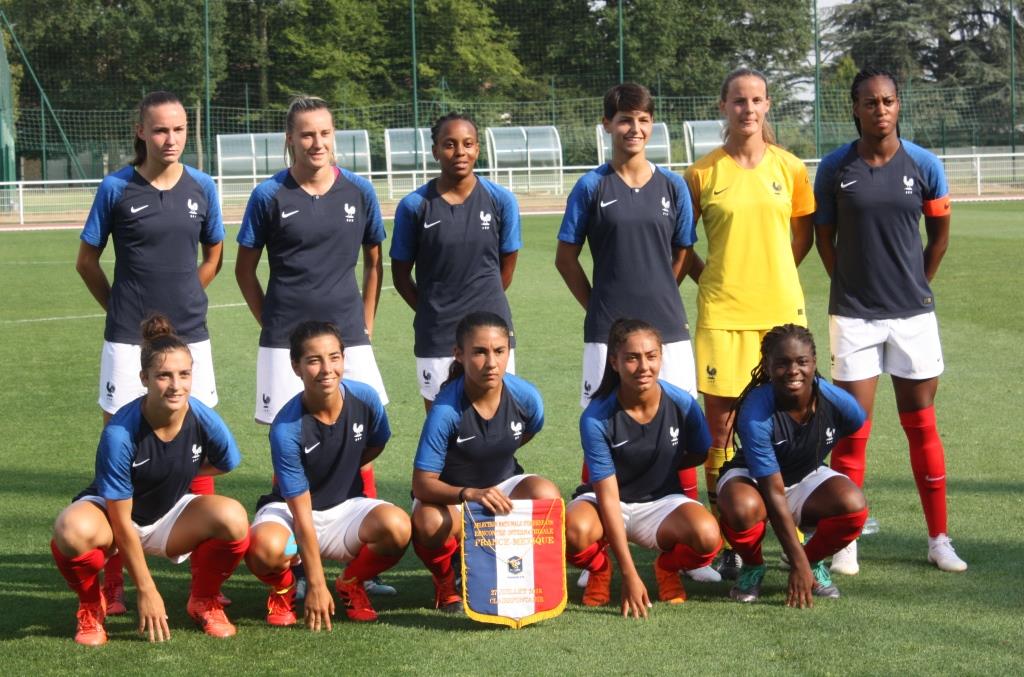 U20 - La FRANCE dispose du MEXIQUE en seconde période