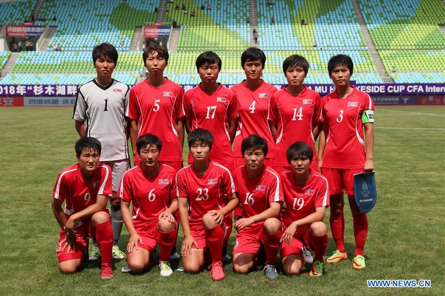 Le onze nord-coréen le 4 juillet dernier face à la Thaïlande (7-0)