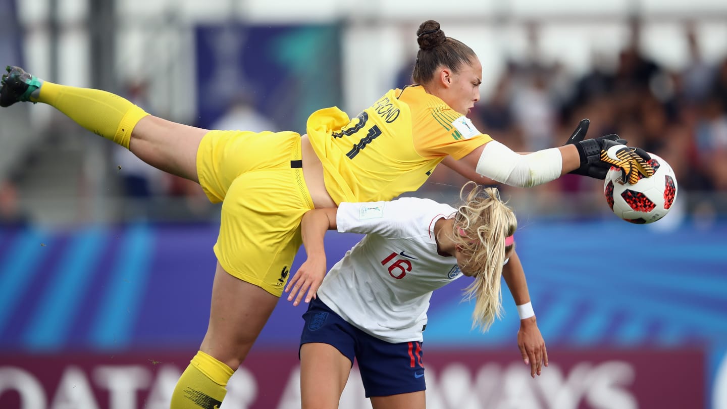 Justine Lerond aura disputé deux matchs durant le tournoi (photo : FIFA.com) Justine Lerond aura disputé deux matchs durant le tournoi (photo : FIFA.com)