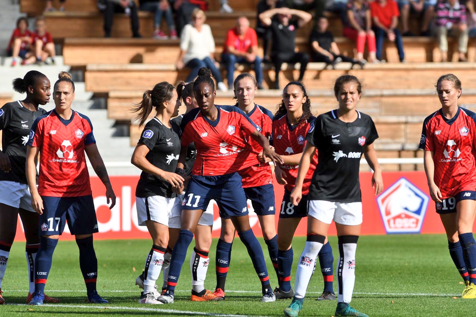 Le LOSC n'a pas pu profiter de sa supériorité numérique (photo LOSC)