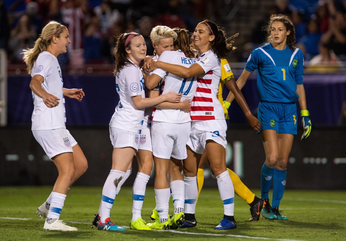 Les Etats-Unis n'ont pas eu le temps de douter face à la Jamaïque Les Etats-Unis n'ont pas eu le temps de douter face à la Jamaïque