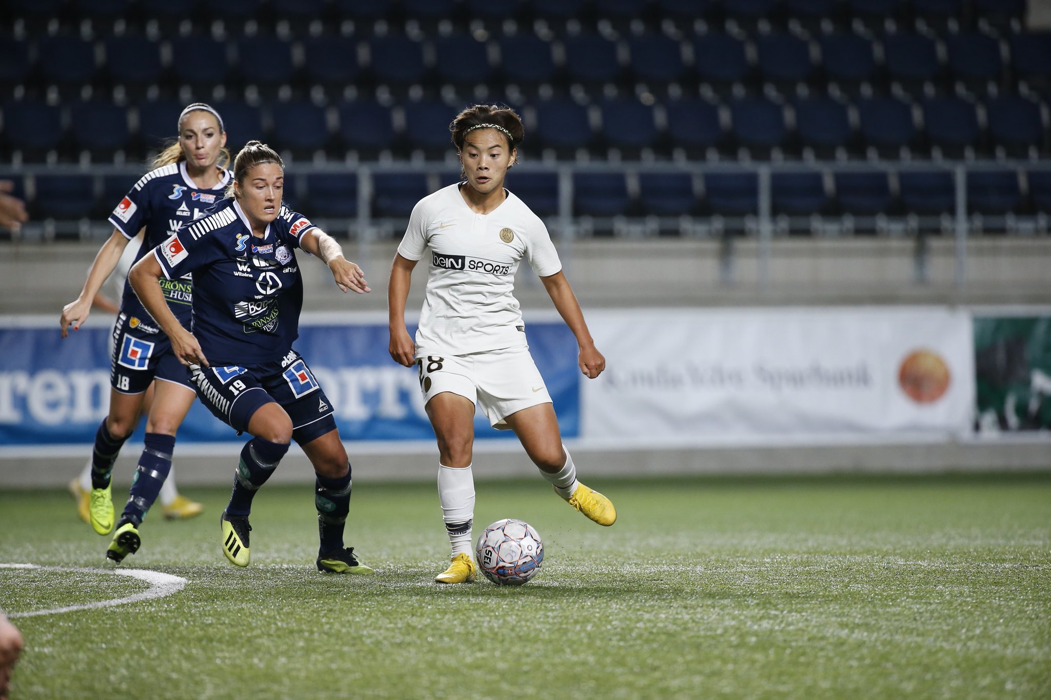 La Chinoise Wang a doublé la mise avec de la réussite (photo PSG)