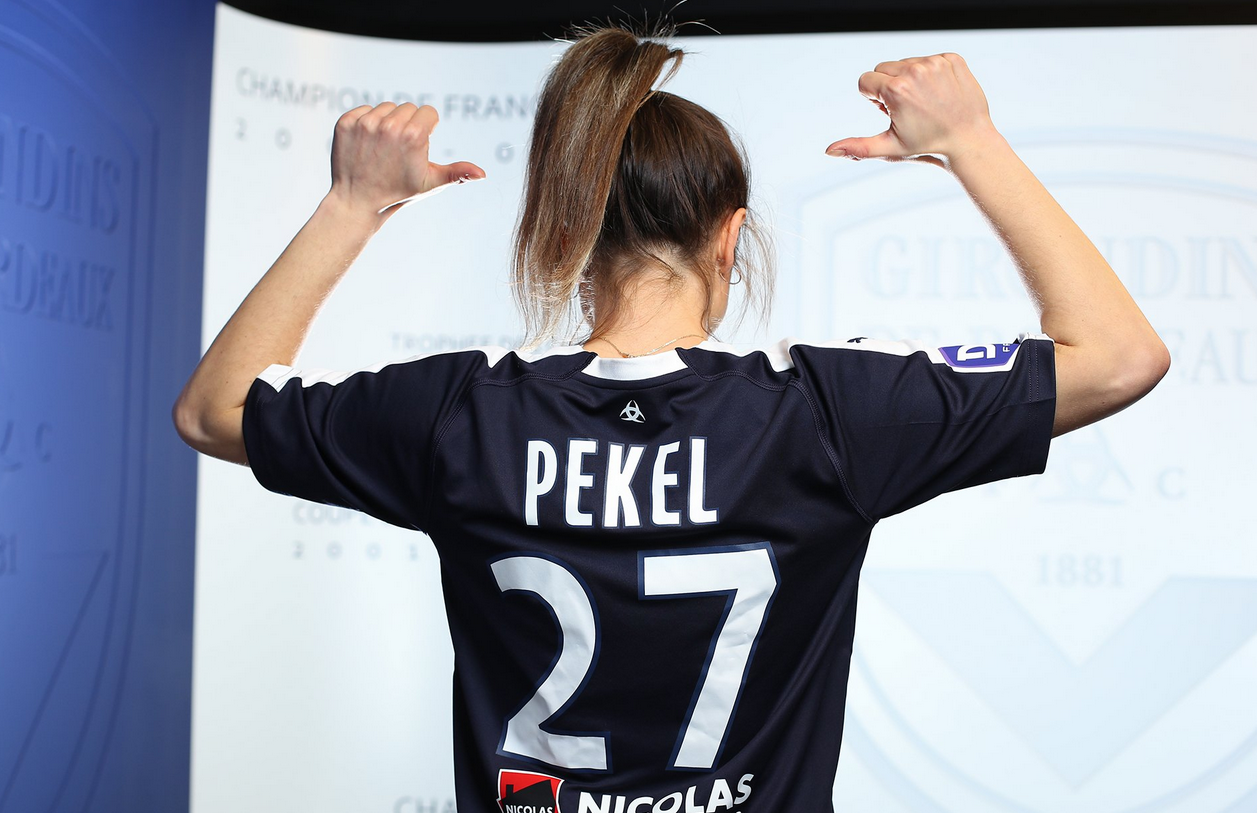 Pekel prêtée par le PSG à Bordeaux (photo FCGB)