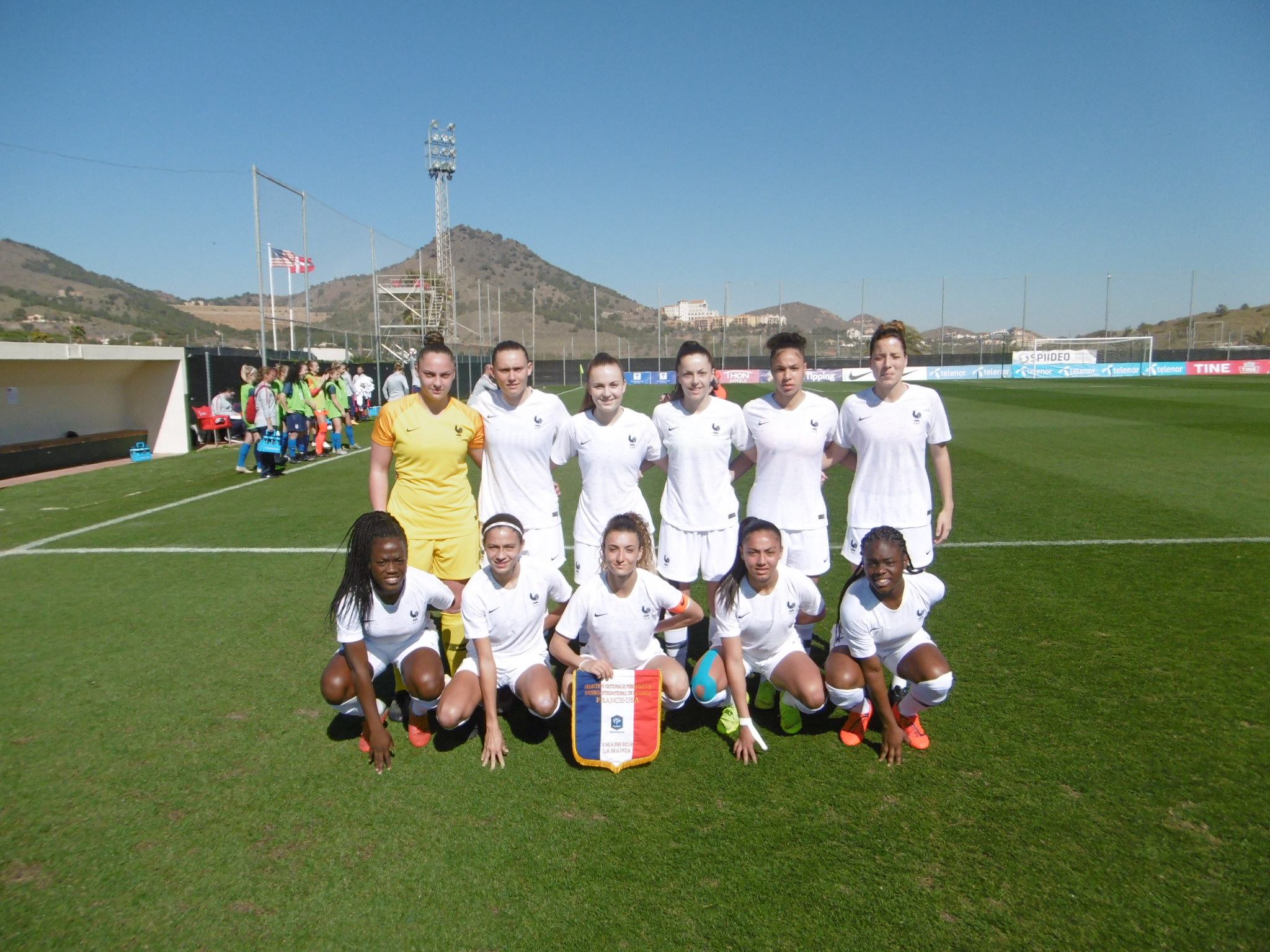 U19 - La FRANCE a bien réagi devant les ETATS-UNIS