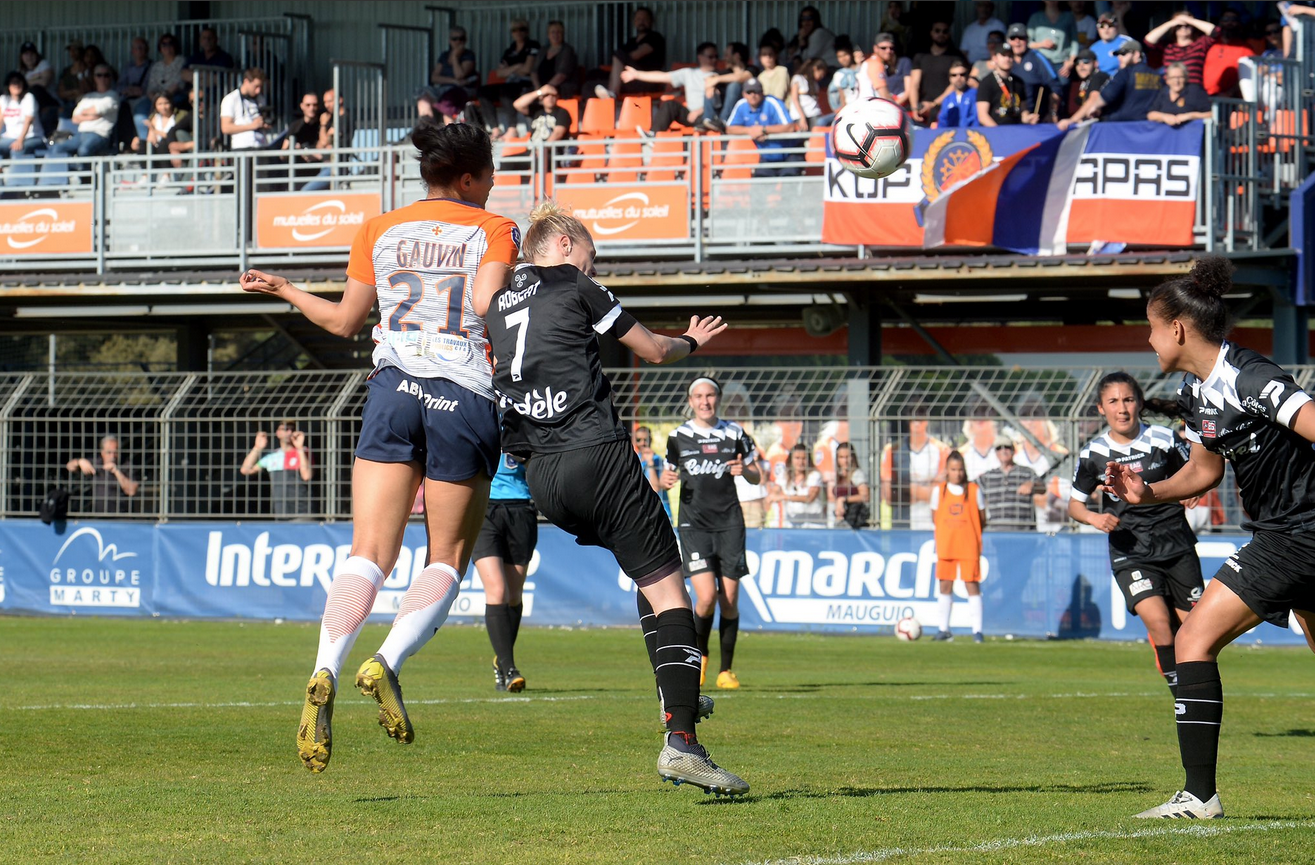 Gauvin prend le dessus sur Robert et délivre son équipe (photo MHSC)