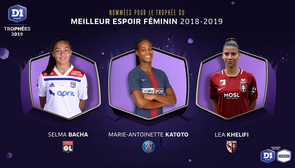 #D1F - Les nommé(e)s pour les trophées de la D1