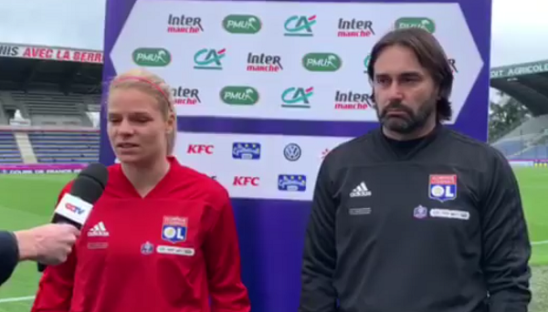 Le Sommer et Pedros (source OL.fr) Le Sommer et Pedros (source OL.fr)