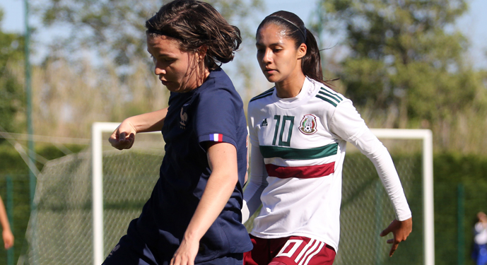 Sud Ladies Cup - Accrochée par le Mexique, la France leader à la confrontation directe