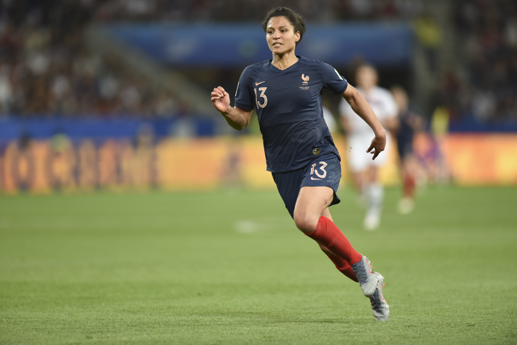 Valérie Gauvin, joueuse du match Valérie Gauvin, joueuse du match