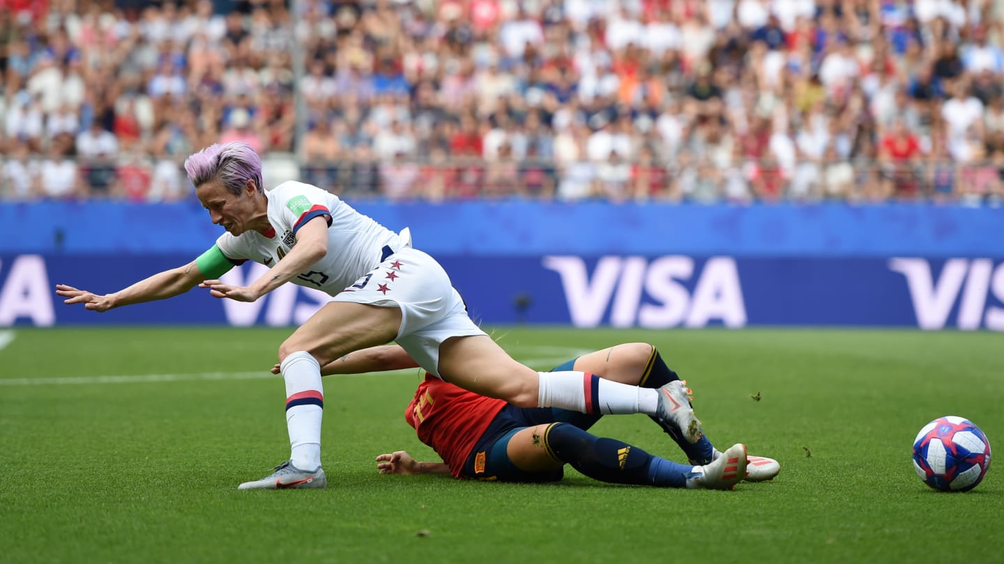 Rapinoe a inscrit les deux penalties qui qualifient les Etats-Unis (photo FIFA.com) Rapinoe a inscrit les deux penalties qui qualifient les Etats-Unis (photo FIFA.com)