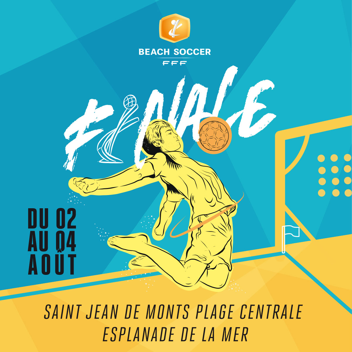 Beach Soccer - Première finale nationale des clubs à St Jean de Monts