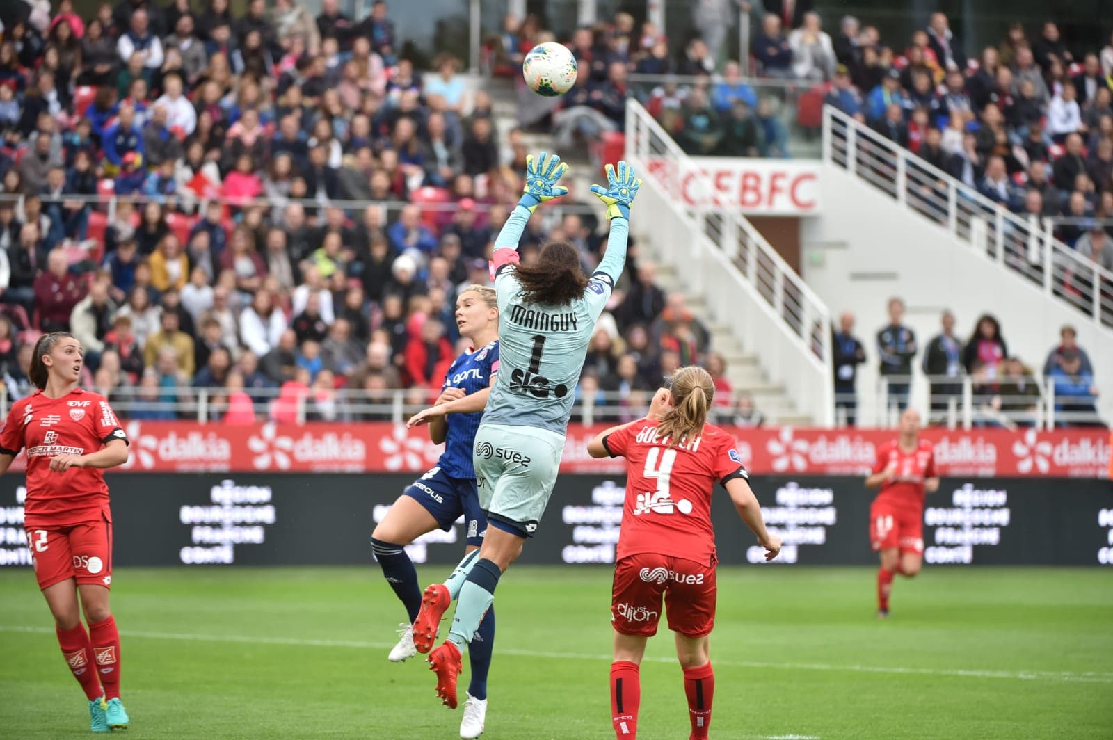 Mainguy a été décisive dans son but (photo DFCO)