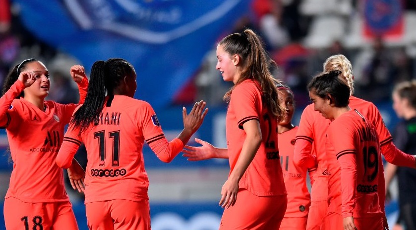 Diani et Huitema ont marqué en seconde période (photo PSG) Diani et Huitema ont marqué en seconde période (photo PSG)