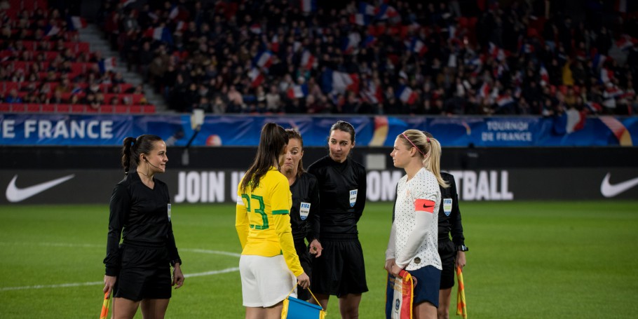 Les Bleues termineront à huis clos (Crédit : A2M/CBF) Les Bleues termineront à huis clos (Crédit : A2M/CBF)