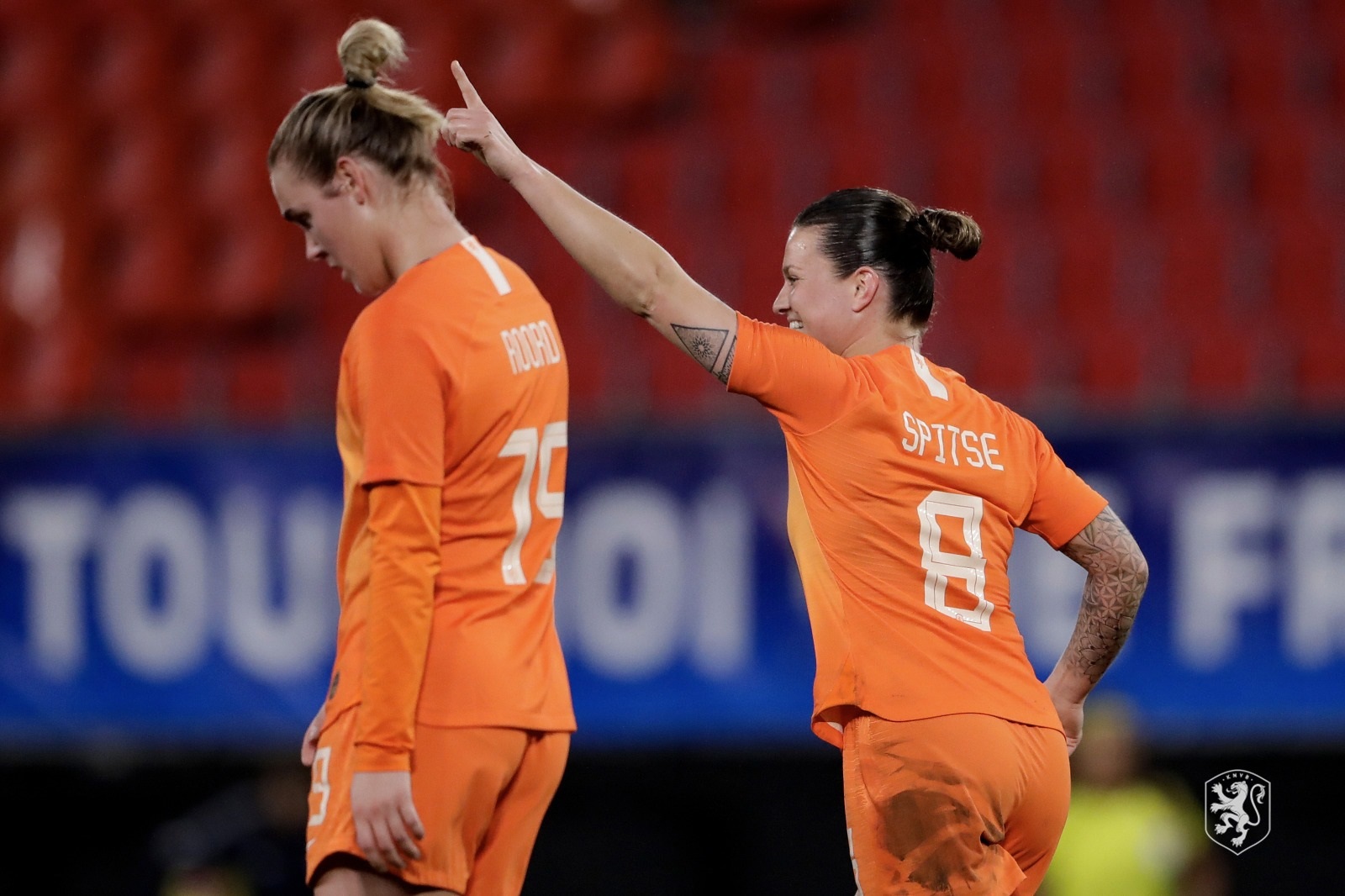 Spitse a inscrit le penalty du 0-2 (photo KNVB)