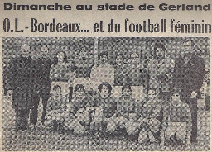 En Février 1970, Ste Foy lès Lyon foule la pelouse de Gerland