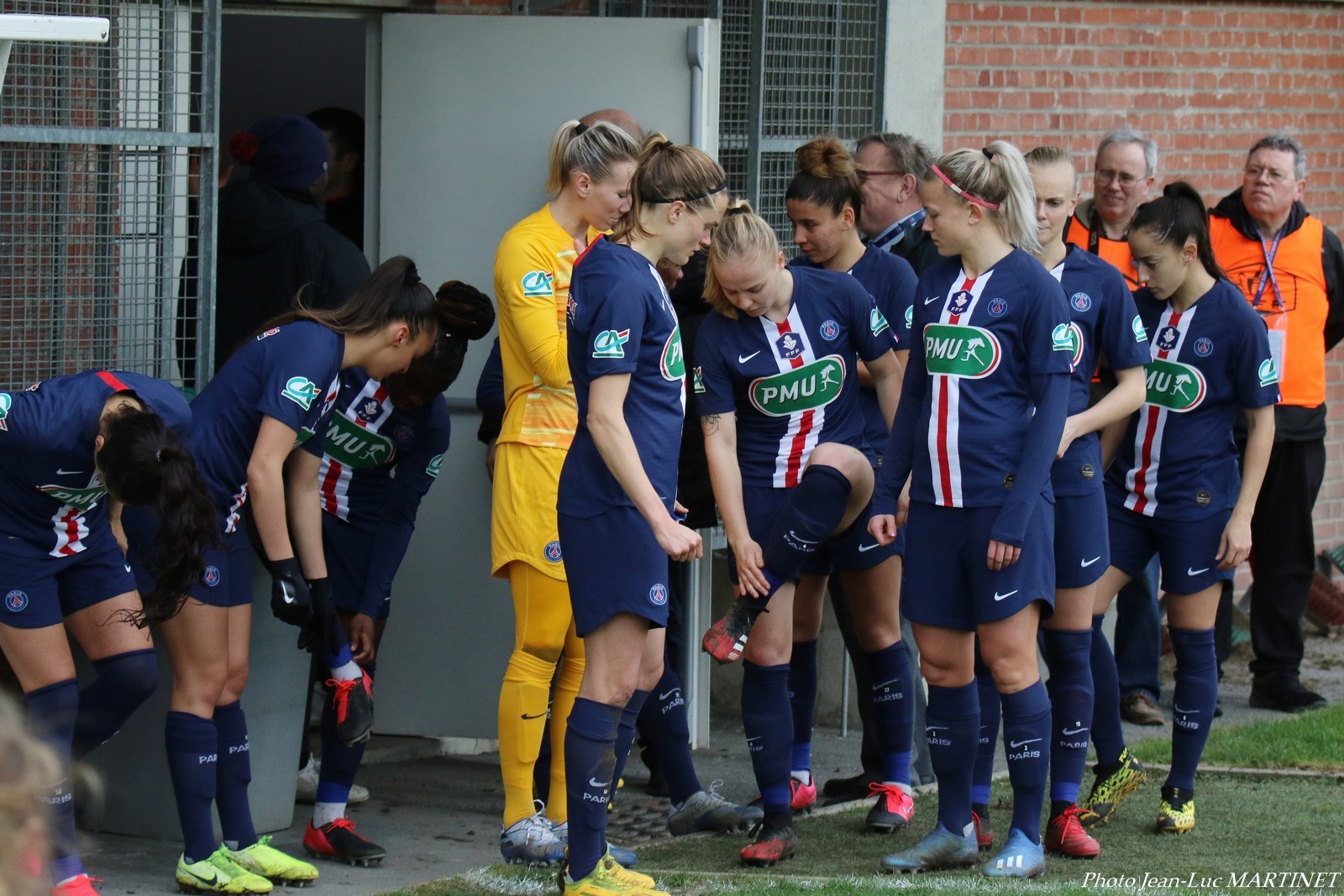 Les Parisiennes avant leur match à Arras (photo Jean-Luc Martinet) Les Parisiennes avant leur match à Arras (photo Jean-Luc Martinet)