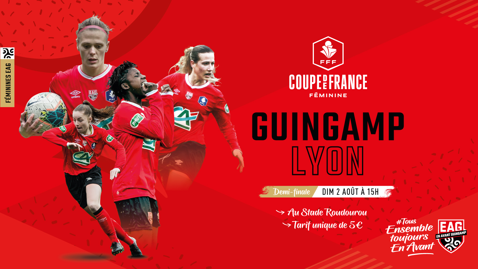 Coupe De France Eag Ol Une Demie Deux Clubs Aux Antipodes