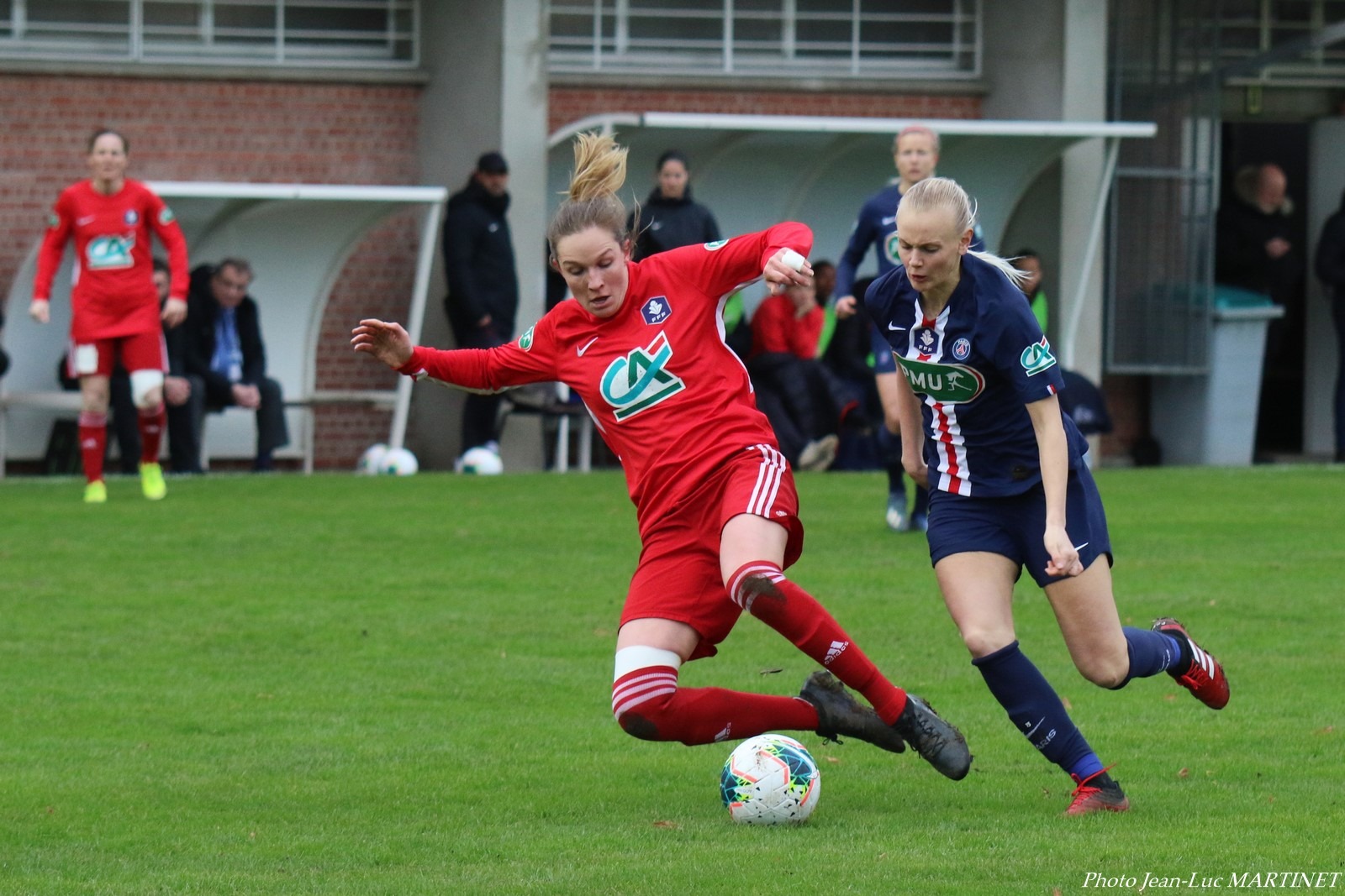 Arras aura mené au score durant 1 minute (photo JL Martinet)