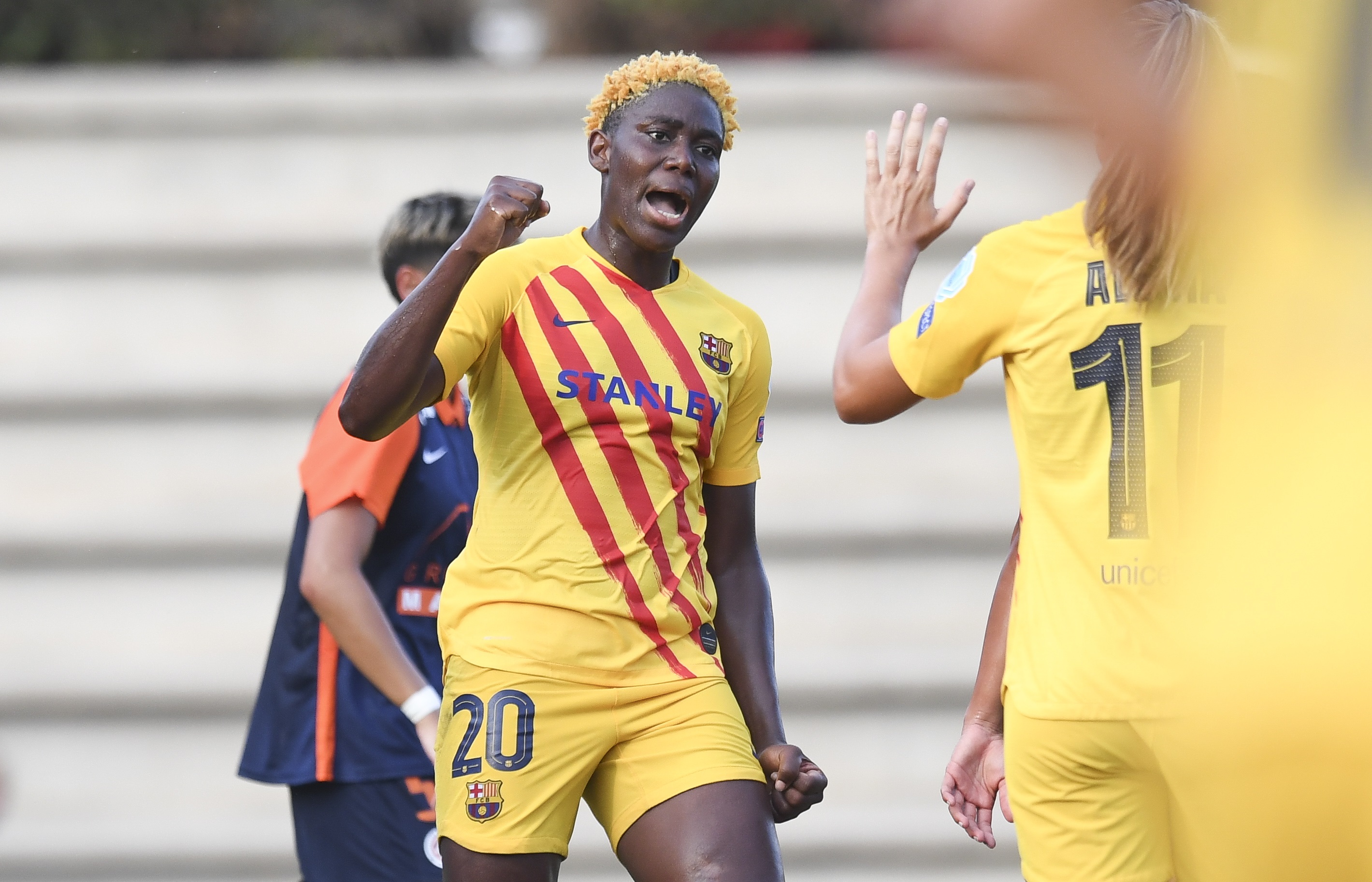 La Nigeriane Oshoala sera à suivre (photo FCB)