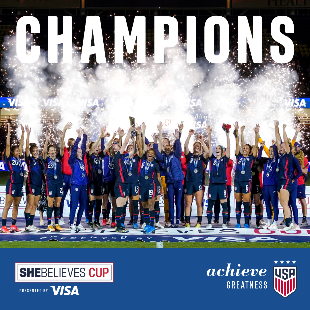 Les Américaines remportent le tournoi (photo US Soccer)