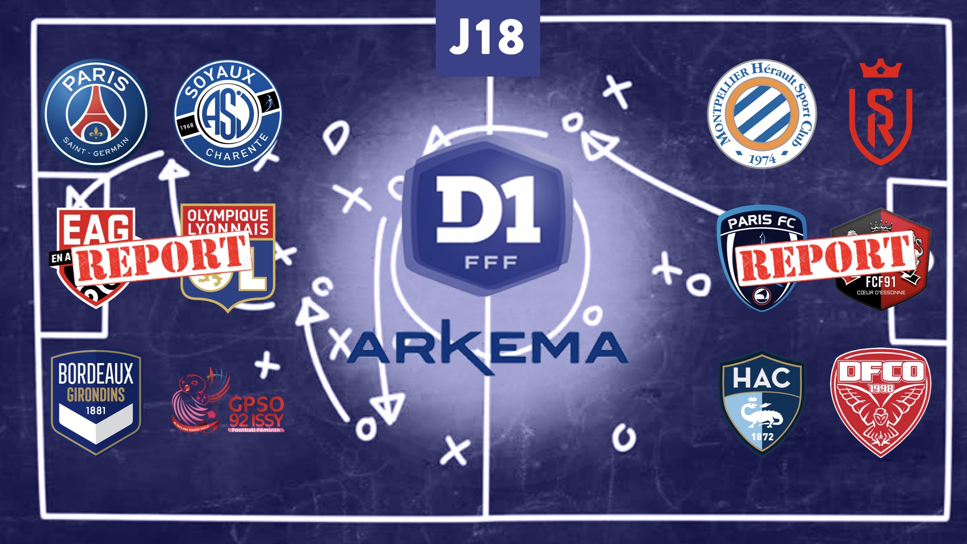 #D1Arkema – Les chiffres à connaître avant la 18e journée