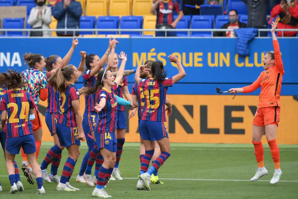 La joie barcelonaise (photo UEFA.com)