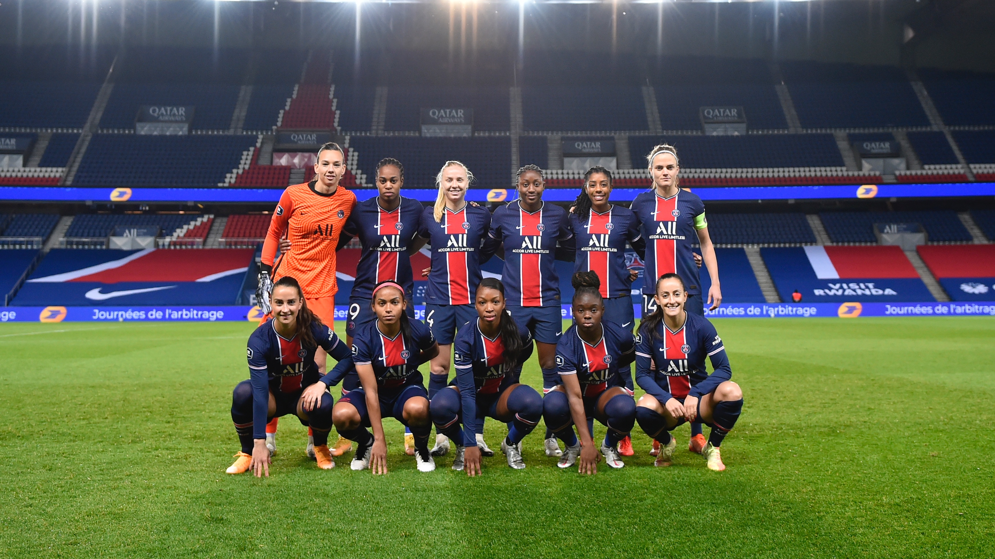 Les Parisiennes à 90 minutes d'un premier titre en D1 (photo PSG) Les Parisiennes à 90 minutes d'un premier titre en D1 (photo PSG)