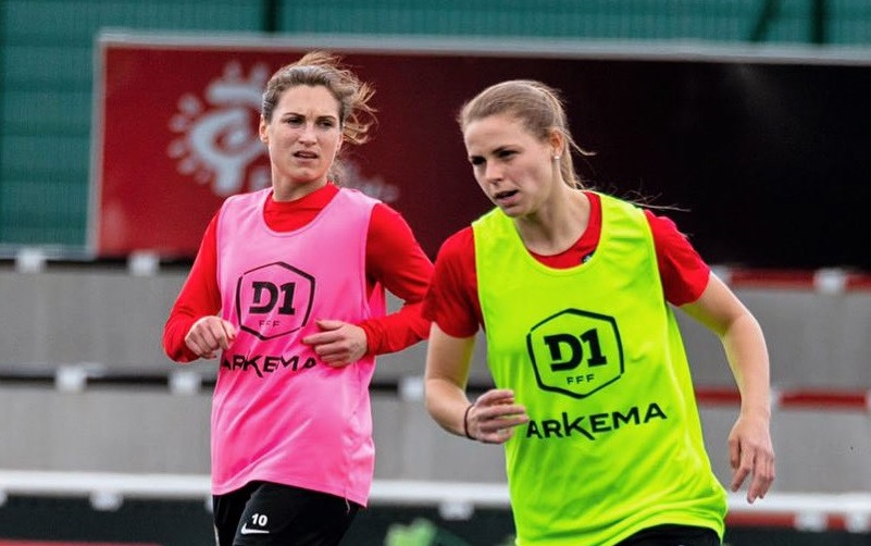 Le Garrec et Dafeur (twitter FC Fleury 91) Le Garrec et Dafeur (twitter FC Fleury 91)