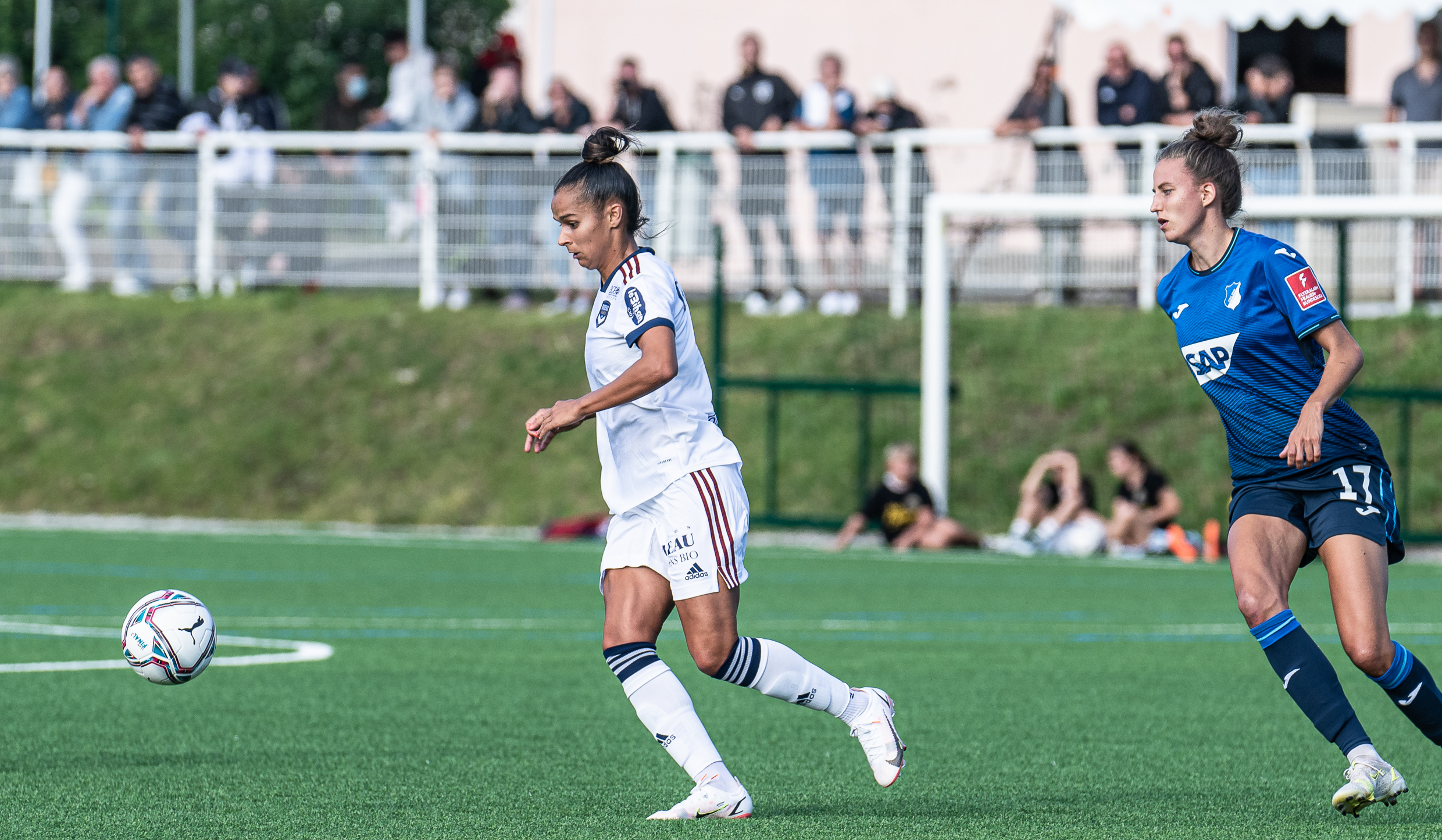 Mélissa Gomes est arrivée cet été en Girondine (photo Gianni Pablo)