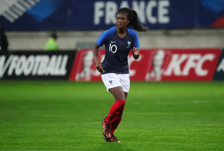 Aminata Diallo compte 7 sélections A, la dernière en avril 2018 (photo FFF)