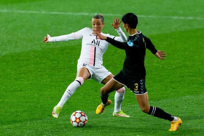 Celin Bizet a disputé toute la rencontre (photo UEFA.com)