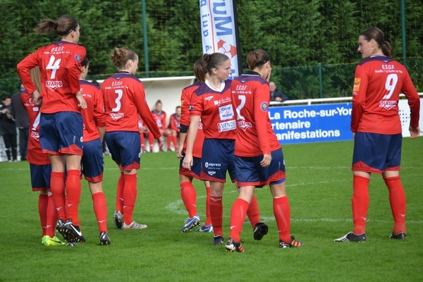 Les Yonnaises ont battu les Nantaises lors de la première journée du championnat de D2. Photo www.esofootball.net