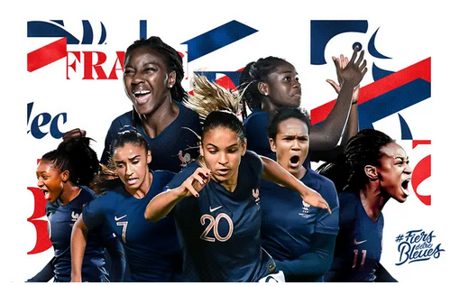 Bleues - Des comptes officiels Instagram et Twitter dédiés aux Bleues