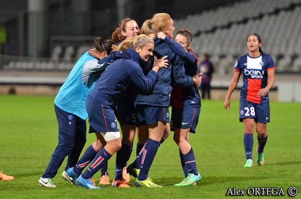 Paris restait pourtant sur vingt-sept rencontres sans la moindre victoire face à Lyon (Photos : Alex Ortega)