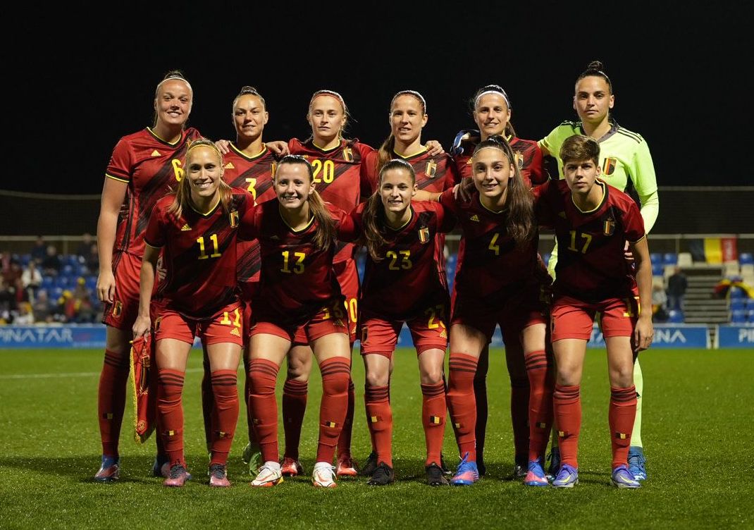 La Belgique lors de la finale (photo fédération)
