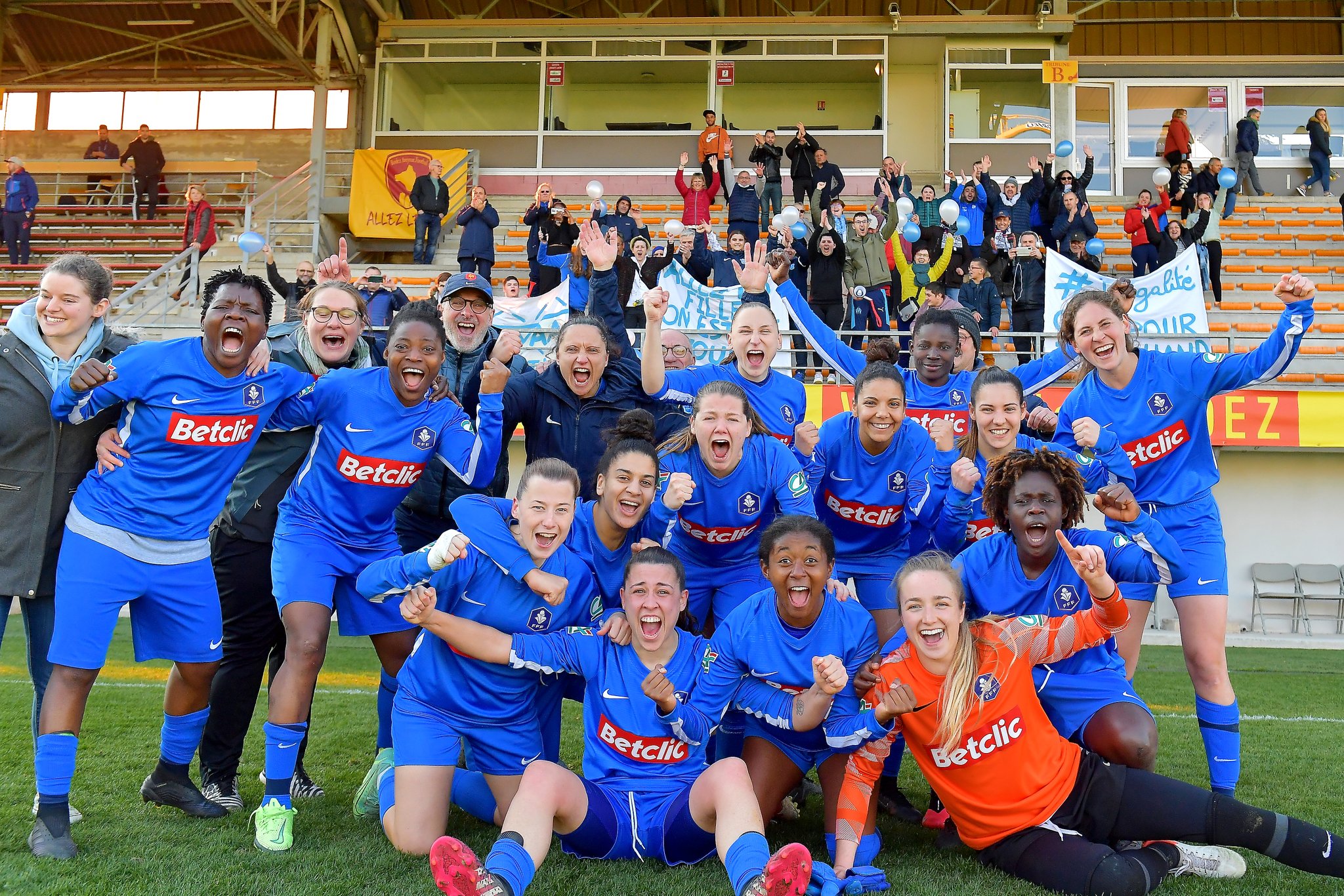 Yzeure réussit un parcours historique (photo FFF.fr) Yzeure réussit un parcours historique (photo FFF.fr)