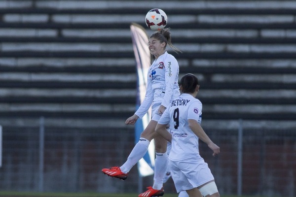 Le FCF Juvisy voudrait gagner la coupe de France... Et n'a pas peur de le dire (crédit : Footoféminin)