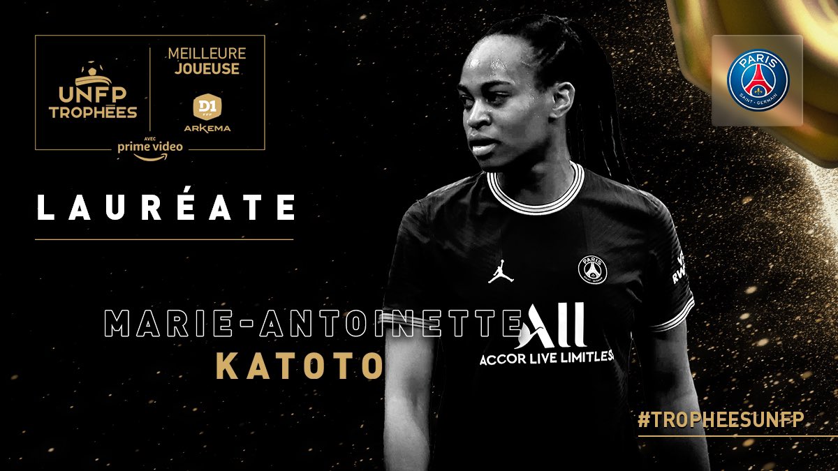 Trophées UNFP - KATOTO, meilleure joueuse, FAZER et ENDLER s'imposent dans leur catégorie, un couac dans l'annonce du XI-type !