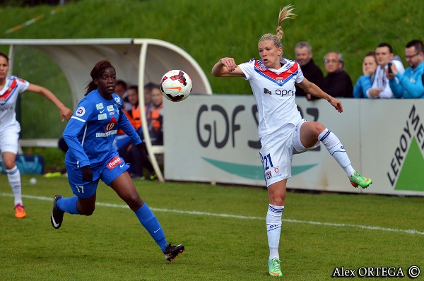 Dickenmann et l'OL après un succès un à zéro face à Yzeure, se rendent à Rodez Dickenmann et l'OL après un succès un à zéro face à Yzeure, se rendent à Rodez