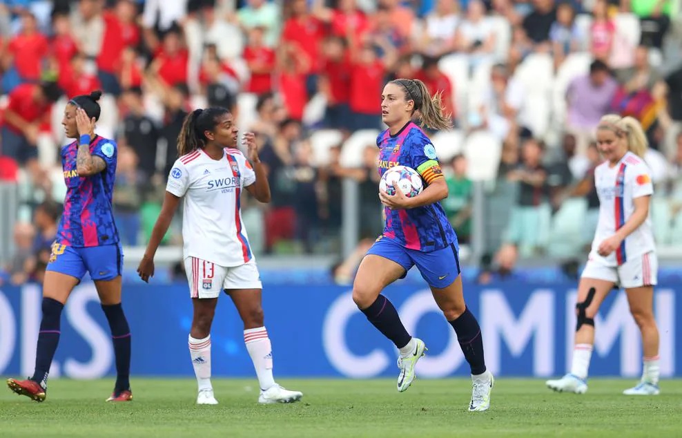 Même après le but concédé, l'OL n'a pas tremblé (photo UEFA.com)