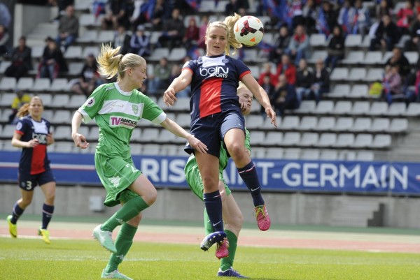 Lindsey Horan et le PSG déroulent (photo PSG.fr) Lindsey Horan et le PSG déroulent (photo PSG.fr)