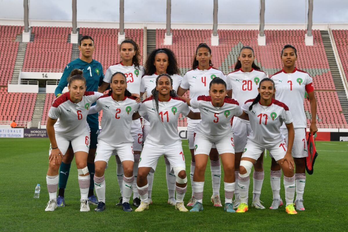 Le Maroc avec la capitaine Chebbak à droite, est prêt (photo FRMF)